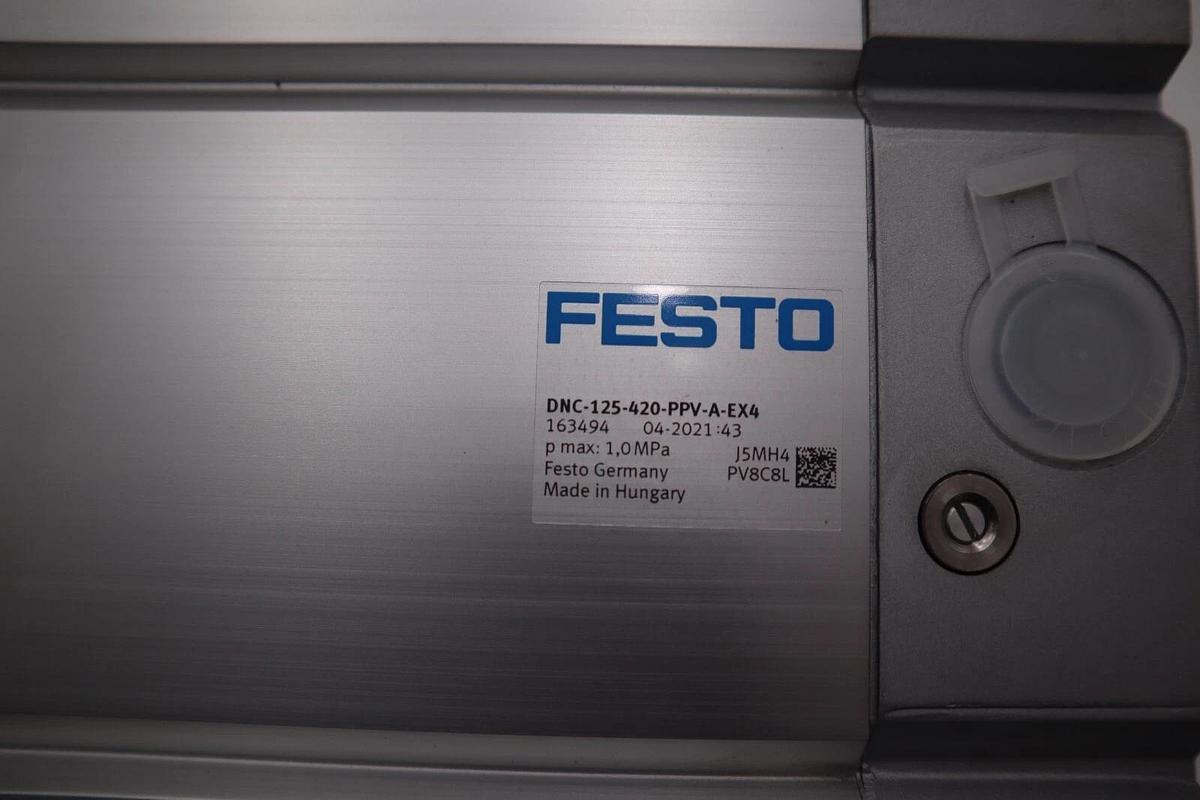 Used NEW FESTO DNC-125-420-PPV-A-EX4 P MAX 1.0MPA STOCK M-173