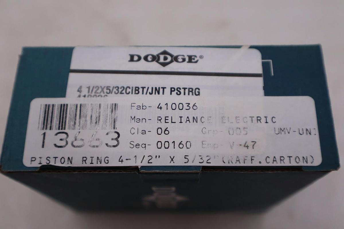 DODGE 410036 4 1/2X5/32CIBT/JNT PSTRG - NEW IN BOX - STOCK GF500A