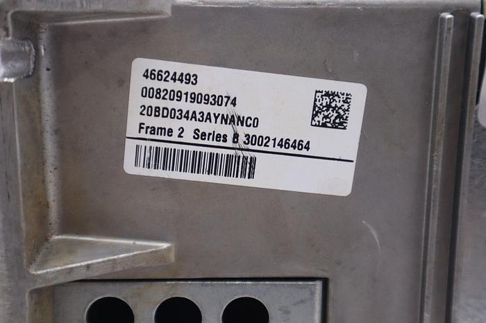 Used REFURB Allen Bradley PowerFlex 700 20BD034A3AYNANC0 MFG 2016 AC Drive STOCK 2446