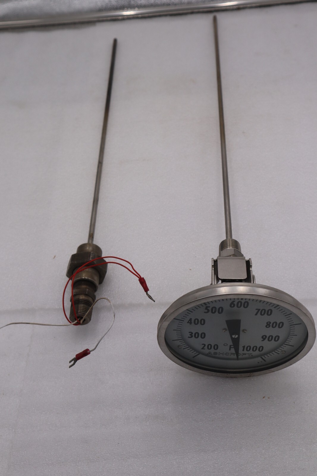 Used ASHCROFT 5'' BIMETAL THERMOMETER 50 EI60E #2352