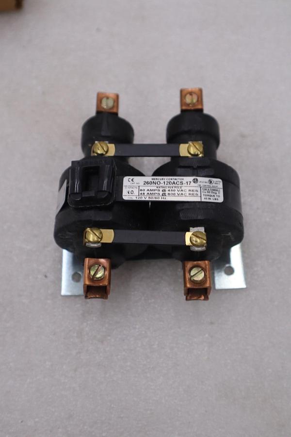 Used MERCURY CONTACTOR 26NO-120ACS-17 STOCK #L-234B