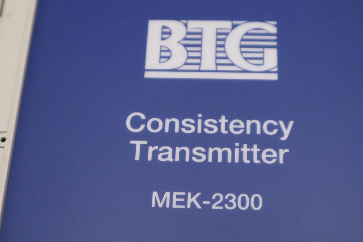 Used BTG / Pulptec MEK-2300 JCT-1100 Smart Rotating Consistency Transmitter - #1872CC