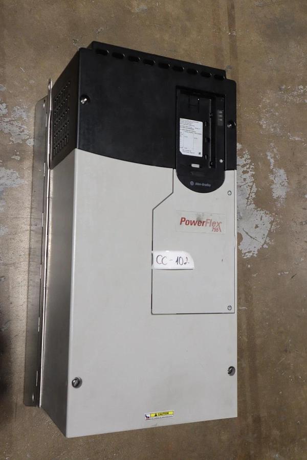 Used ALLEN BRADLEY 20G1AND125JA0NNNNN PowerFlex 755 AC Drive 100 HP - STOCK CC102