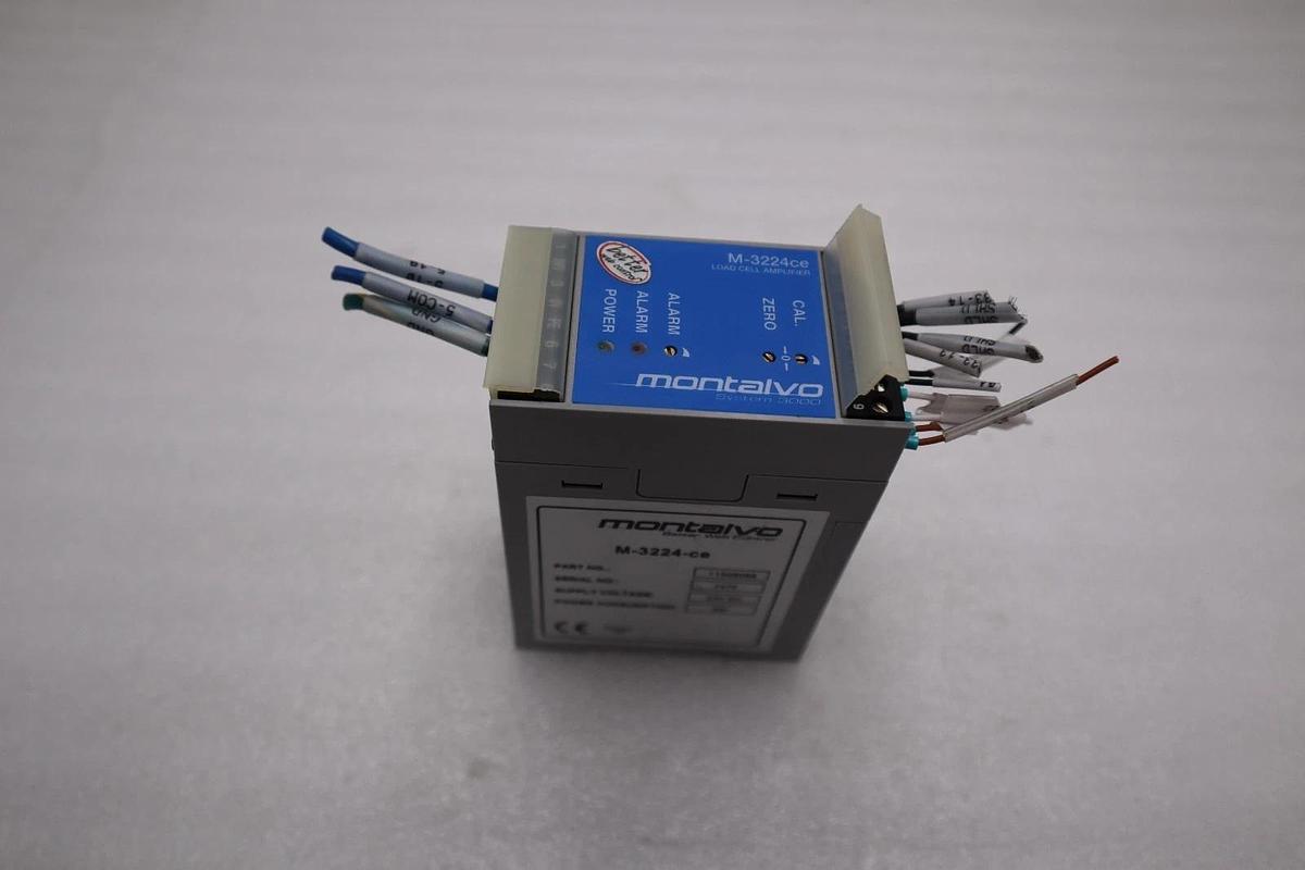 Used MONTALVO M3224-CE / M3224CE LOAD CELL AMPLIFIER STOCK H1817