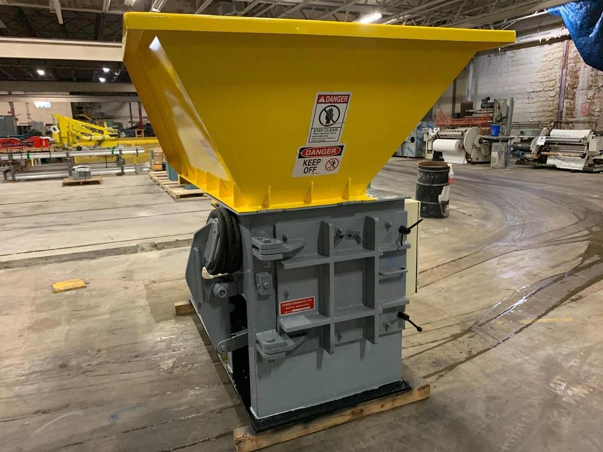 Used JAMES BRINKLEY HEAVY DUTY FLOOR TYPE BALE WIRE COILER