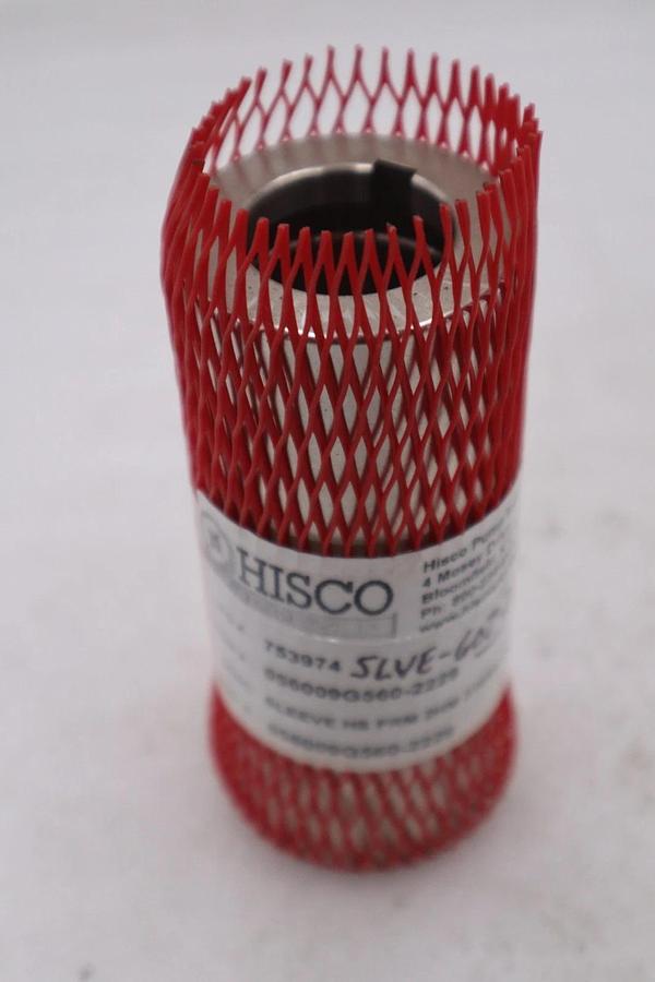 HISCO PUMP SLEEVE HS FRM SHM 316SS PART #056009G560-2229 STOCK GF-394A