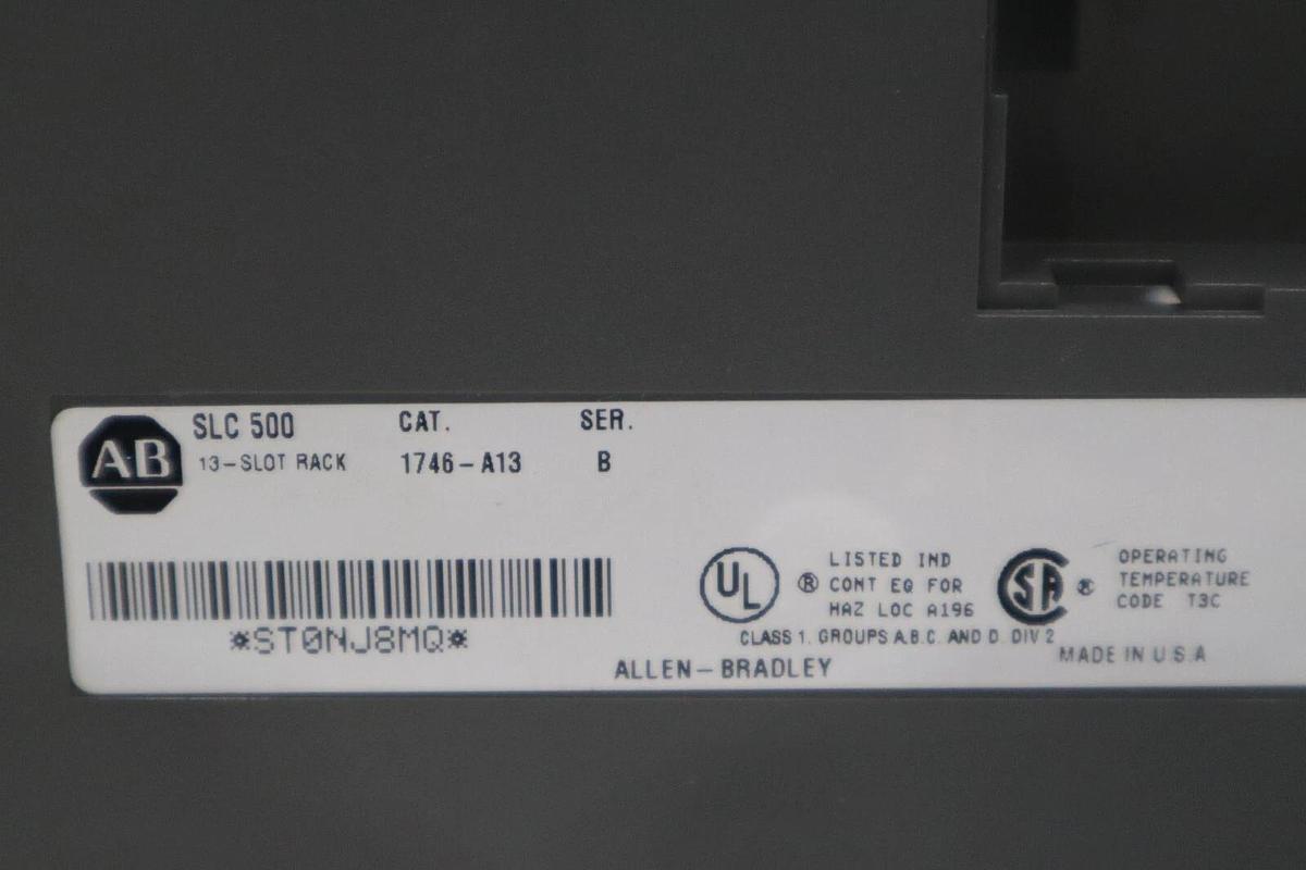 Used Allen Bradley 1746-P2/ 1746-A13 SLC500 PLC Power Supply Module STOCK 2031