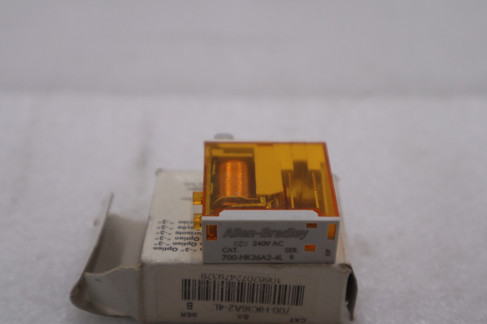 Used NEW OPEN BOX 700-HK36A2-4L Brand New Allen-Bradley AB POWER RELAY STK K-3356