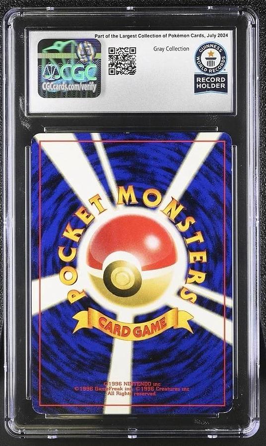 Used 2000 POKEMON JAPANESE NEO 2 #205 FORRETRESS-HOLO CROSSING RUINS CGC WORLD RECORD