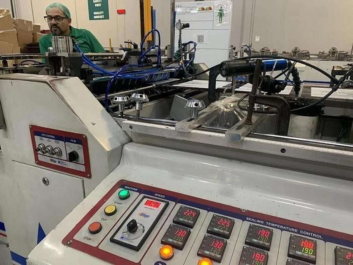 Used 48" WIDE (1200MM) MAMATA VEGA 610 POUCH MACHINE MANUFACTURED 2008