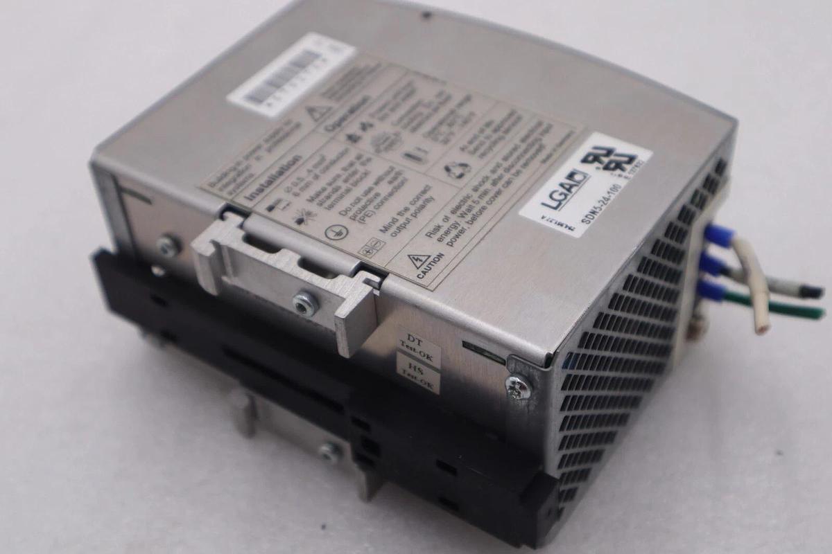Used SOLA SDN 5-24-100 POWER SUPPLY 230VAC STOCK #L-208A