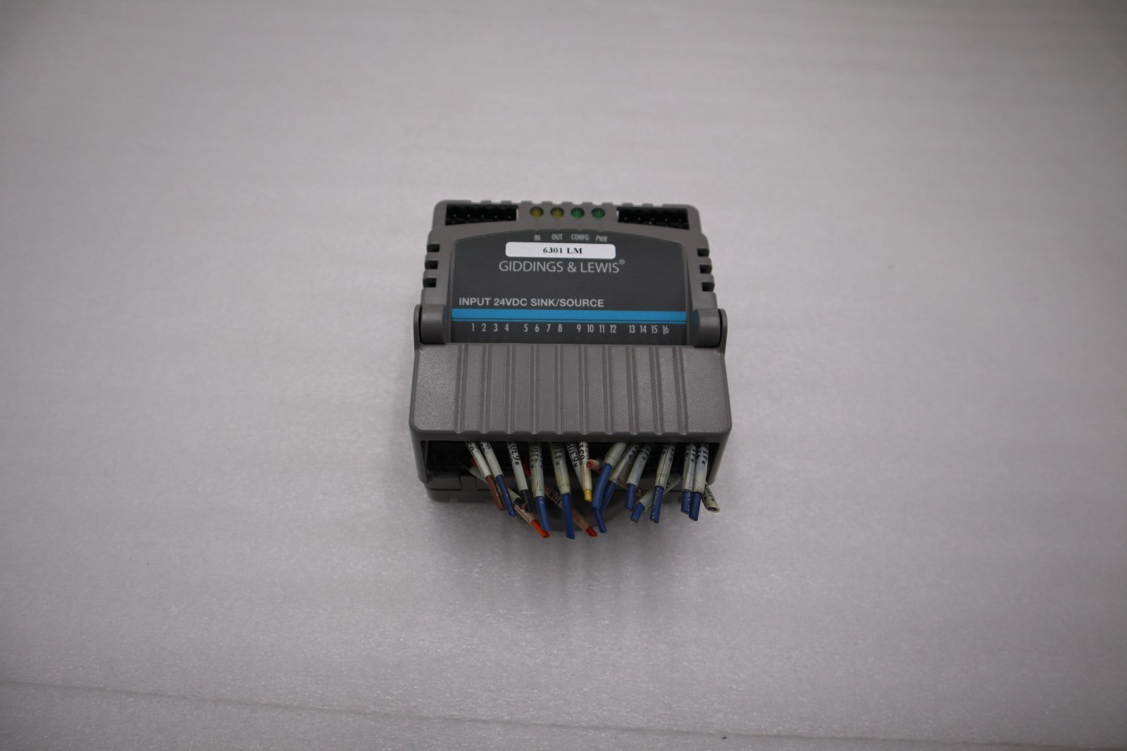 Used Giddings & Lewis M.1300.7372 R1 Input Module 24VDC SINK/SOURCE STOCK 5154A