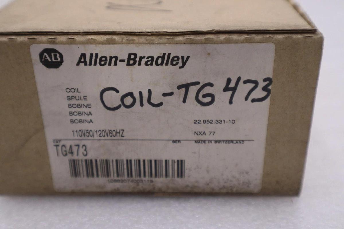 AB ALLEN BRADLEY TG473 CONTACTOR COIL 110/120 VAC 50/60 HZ - STOCK GF65A