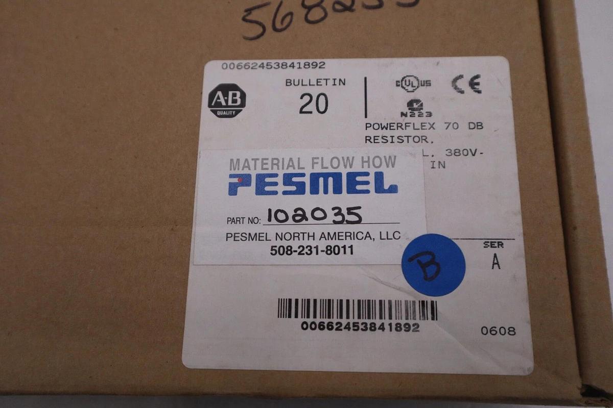 Used ALLEN BRADLEY 20AD-DB1-C  Brake Kit PowerFlex 70 NEW SEALED BOX STOCK G435