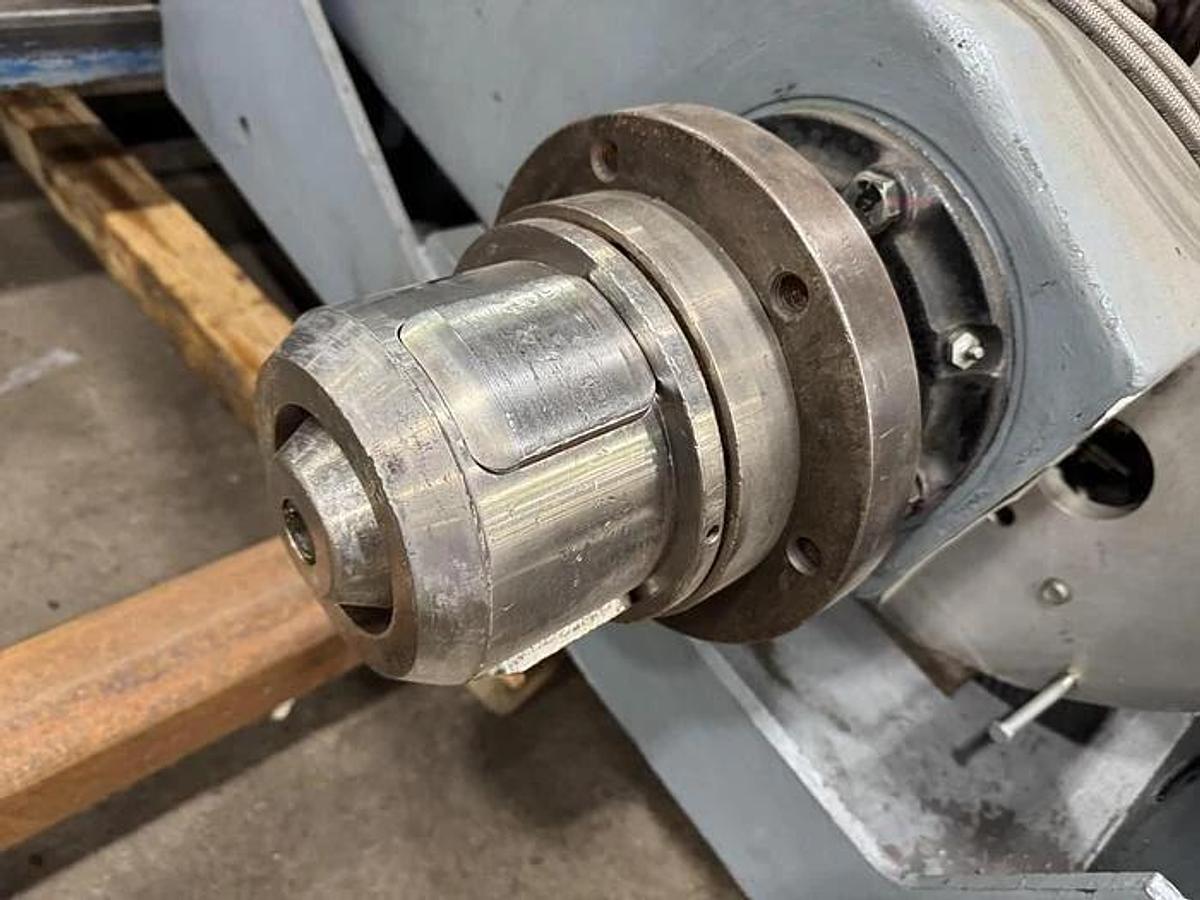 Used 72" DUSENBERY 613 COUNTER ROLL SLITTER REWINDER