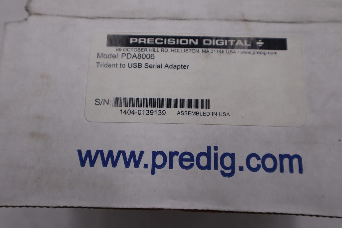 Used PRECISION DIGITAL PDA8006 / PDA8006 NEW OPEN BOX STK GF31A