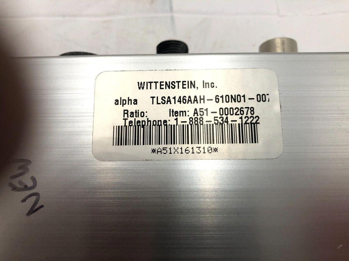 Used WITTENSTEIN TLSA046AAJ-610N01-007 ACTUATOR S-104