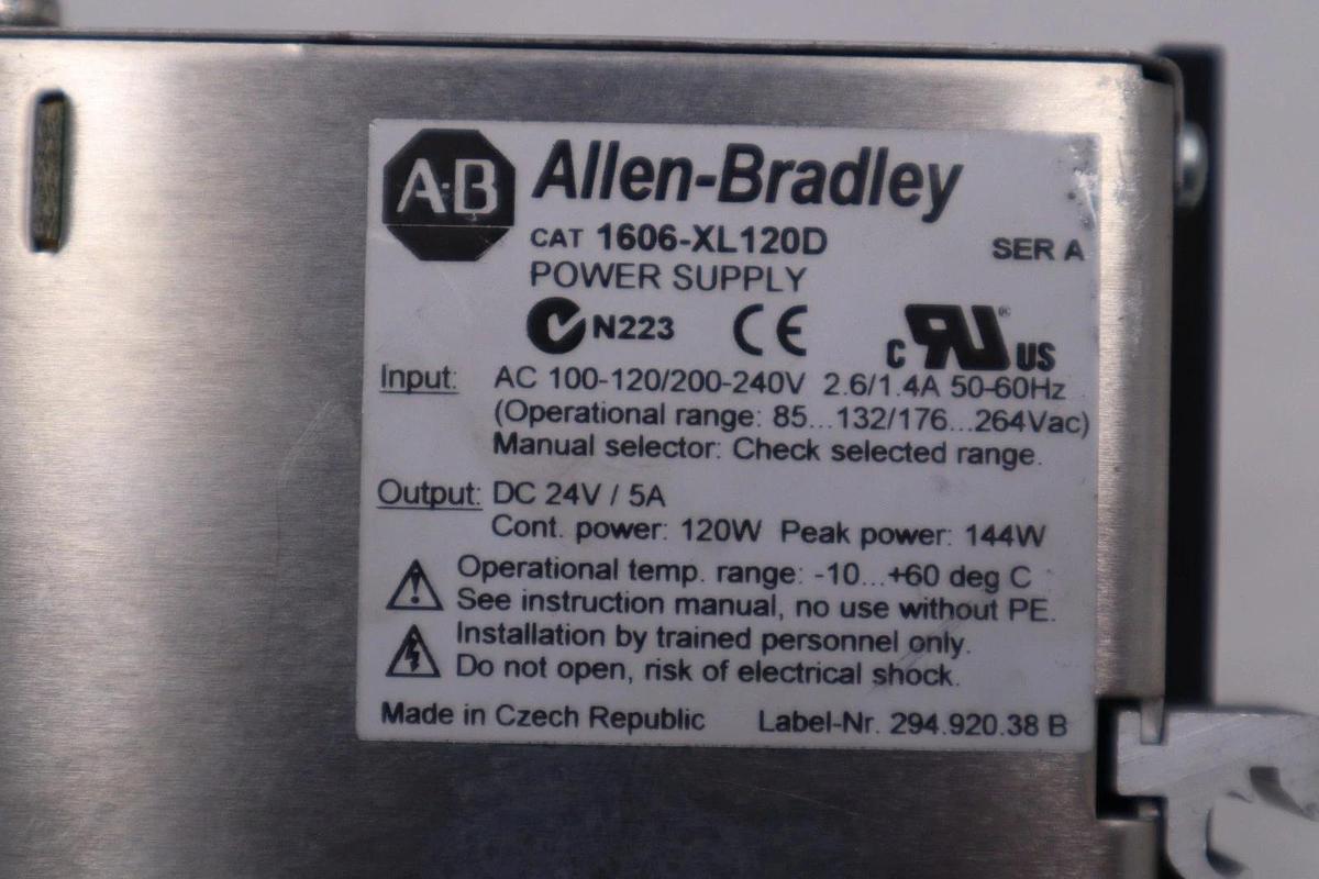 Used AB Allen-Bradley 1606-XL120D /A Power Supply STOCK H1438