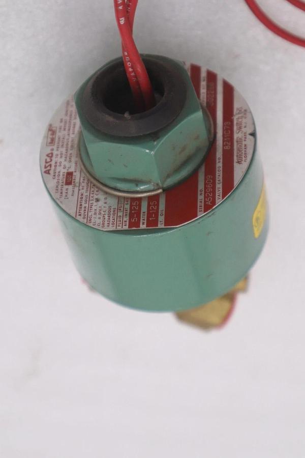 ASCO 8211C73 AUTOMATIC SWITCH SOLINOID VALVES STOCK #K-3645