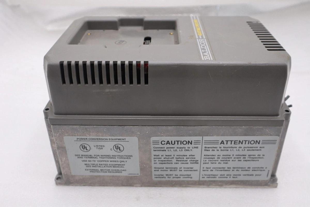 Used BALDOR ADJUSTABLE SPEED DRIVE INVERTER STOCK 3445-A