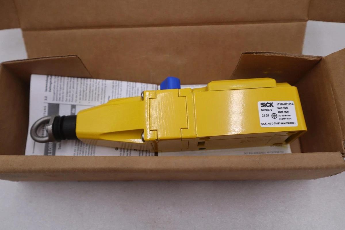 Used SICK I110-RP313 6025076 SENSOR 3N/C 1 N/O - NEW IN BOX - STOCK GF517A