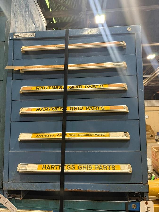Used STANLEY VIDMAR CABINET SIX DRAWER STOCK HP-43