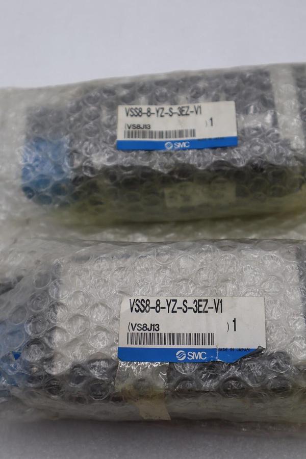 SMC VSS8-8-YZ-S-3EZ-V1 SOLENOID VALVE NEW STOCK #K-1206A