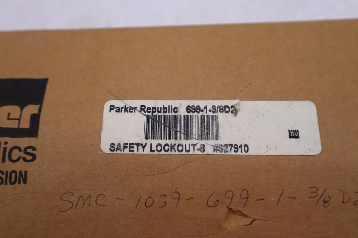 Parker 699-1-3/4D2 Safety Lockout Valve 250PSI #K-2406