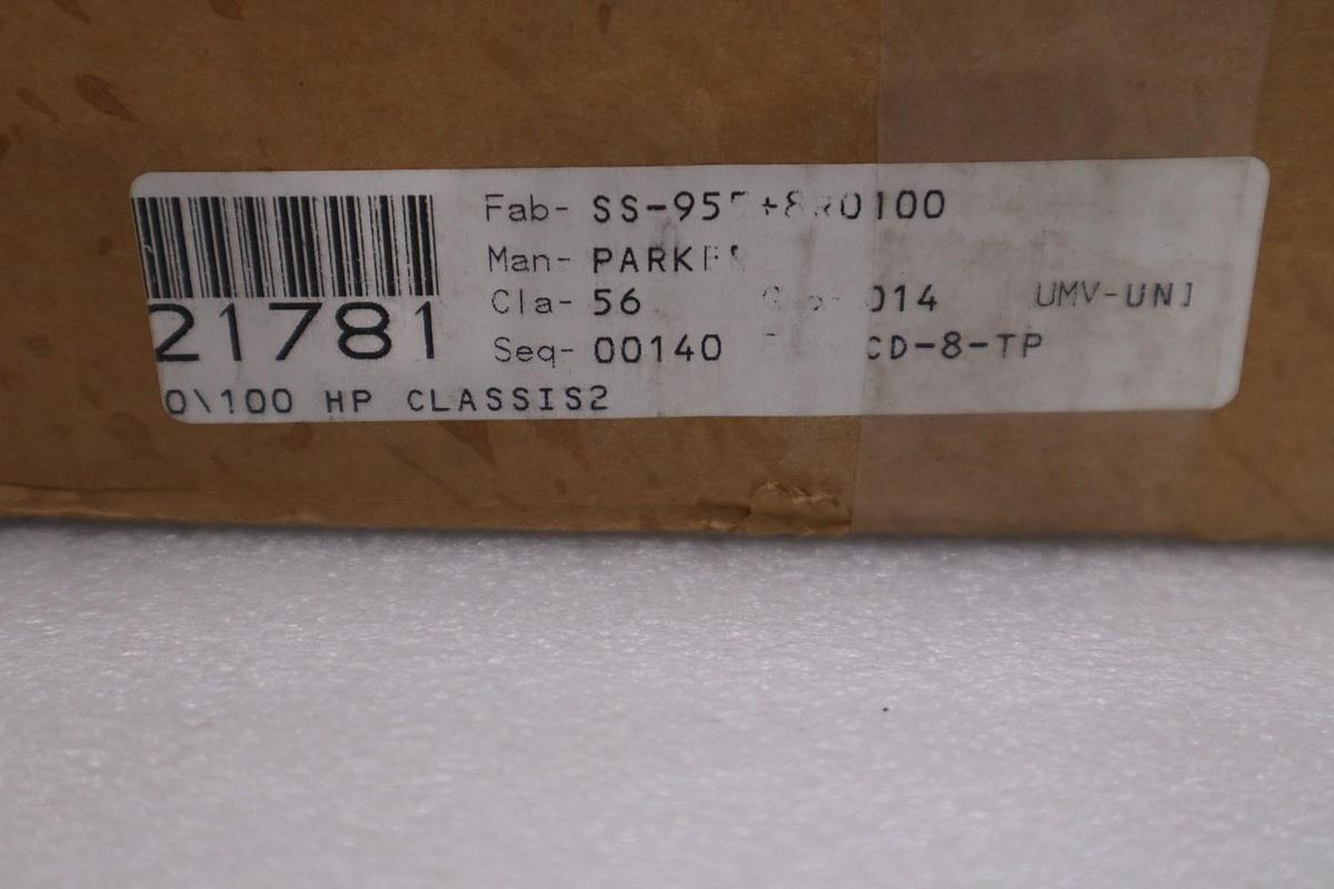 Used PARKER 955+8R0100 / 9558R0100 - NEW IN BOX - STOCK GF967
