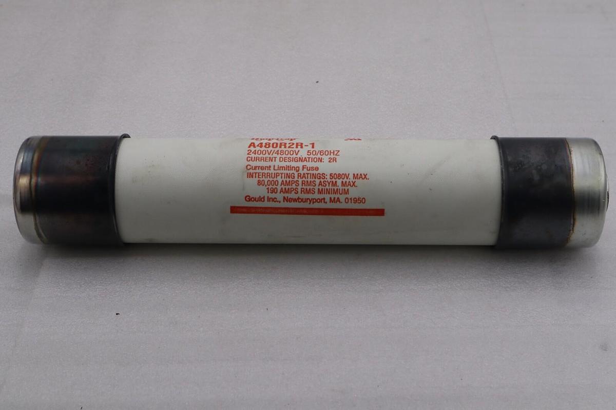 Used GOULD SHAWMUT AMP-TRAP A480RSR-1 2400V/4800V 50/60HZ #L-56