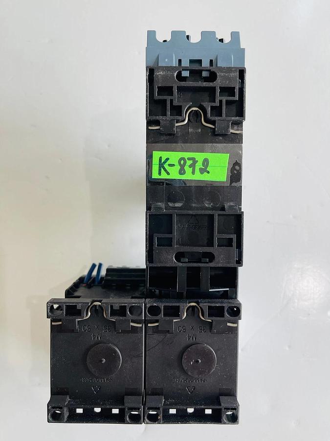 Used SIEMENS SIRIUS 3RV2011-0JA10 CIRCUIT / 3RT2015-1BB41/ 3RV2928-1K #K-872