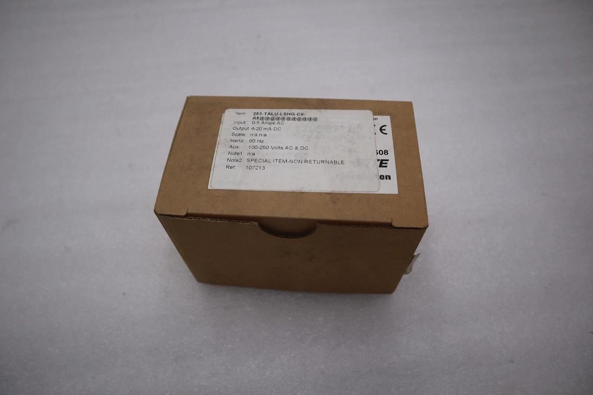 New OPEN BOX Crompton Paladin 253-TALU-LSHG-C6-A5 Current Transducer STOCK K145D