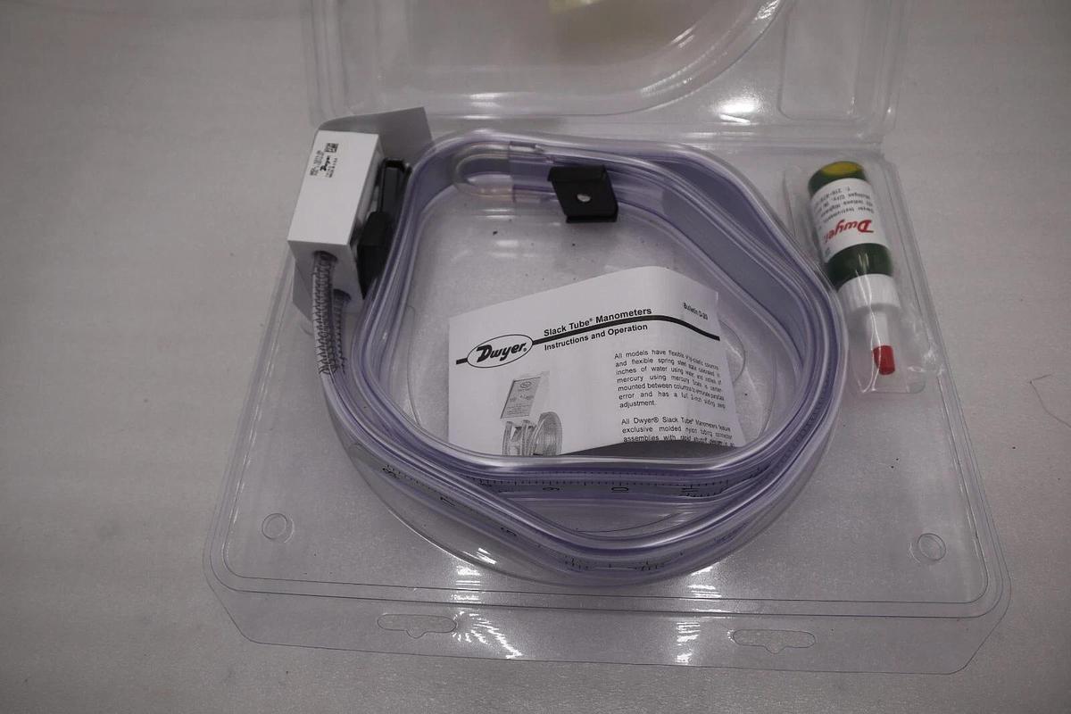 DWYER 1211-36/ 112012-00/ T41AG Analog Manometer U-Tube to 18in wc Green #G416A