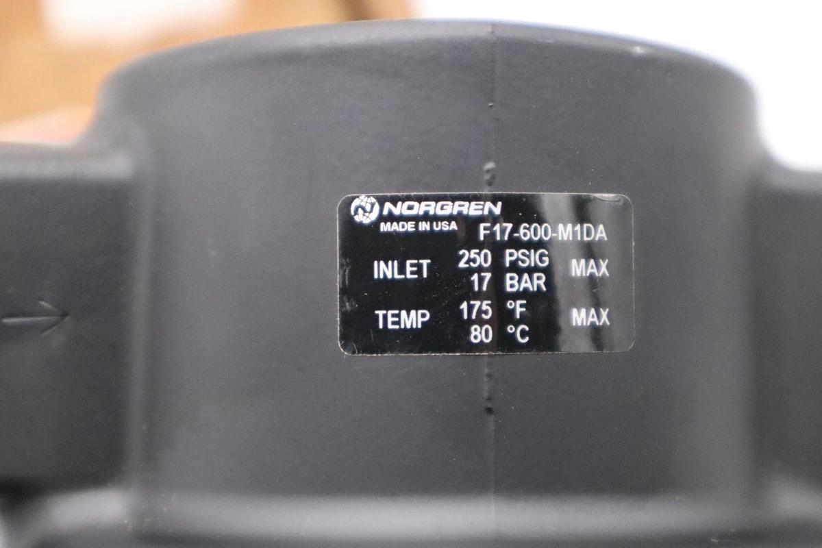 NEW NORGREN F17-600-M1DA FILTER 250PSIG 17 BAR STOCK H1045