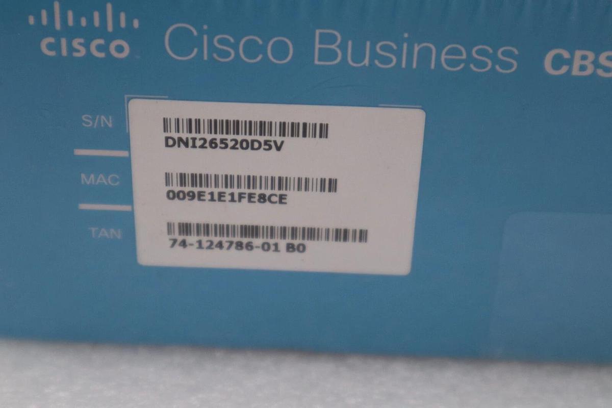 Used NEW Cisco 110 CBS110-8T-D Ethernet Switch 8 Ports - 2 Layer Supported STK H168A