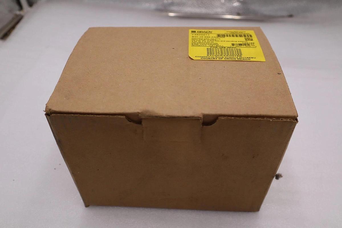 Used Brady B30-25-595-ANSIWA Ansi/Osha Vinyl Die Cuts ANSI "WARNING" 4" x 6" #H412