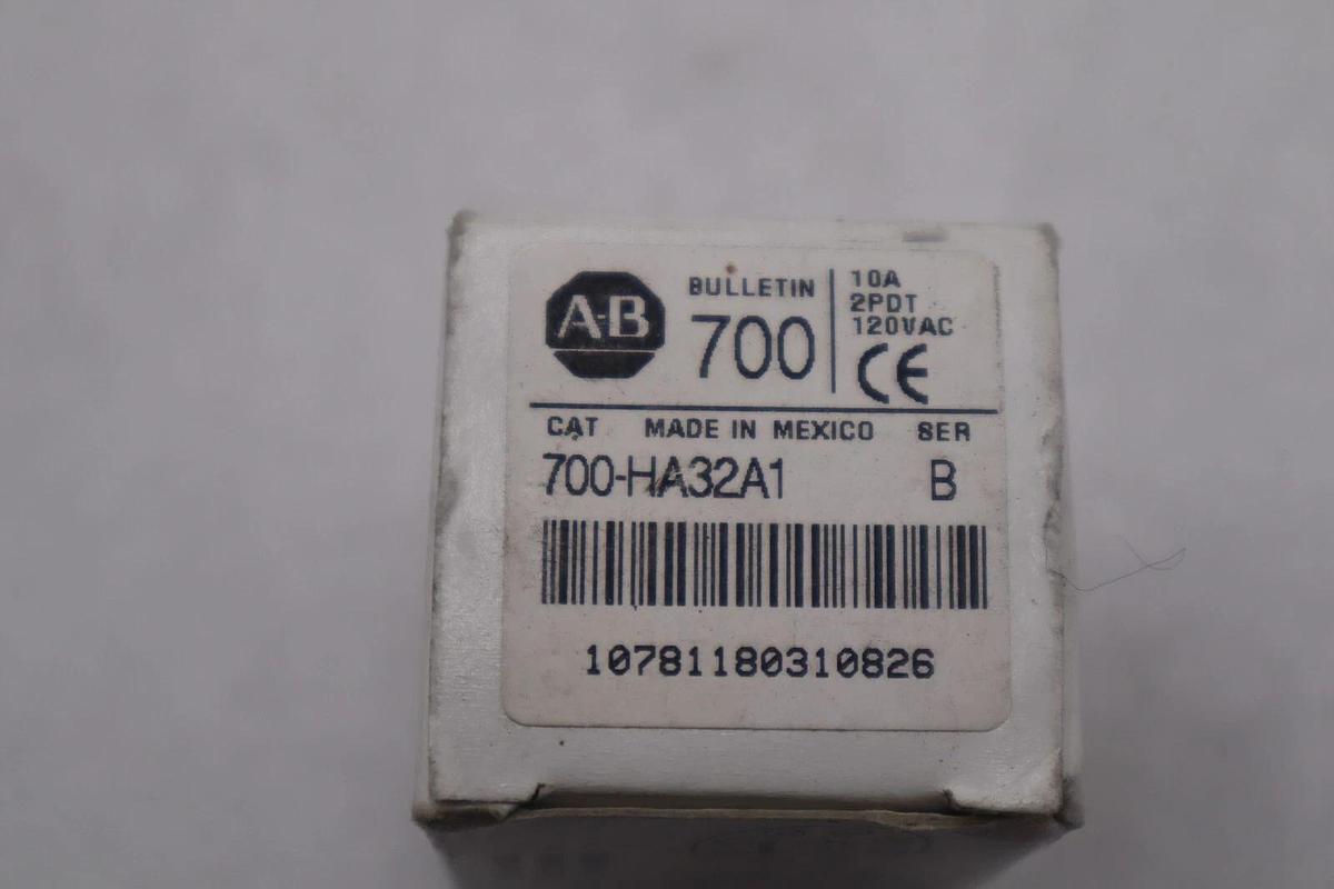 New Allen Bradley 700-HA32A1 Relay 120VAC 10A STOCK K-3410