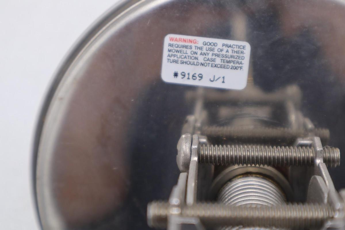 Used ASHCROFT 5'' BIMETAL THERMOMETER 50 EI60E #2352