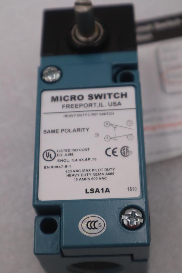 Used Honeywell Micro Switch LSA1A Heavy Duty Limit Switch STK K449B