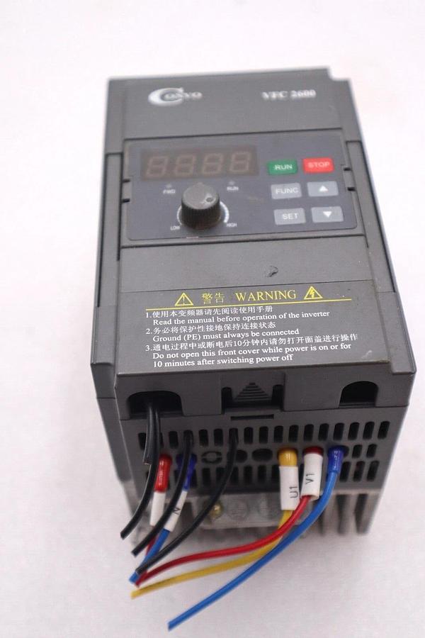 Used Convo Frequency Conversion VFC2600 Series Input 1XAC 0-400Hz Stock #K-1750