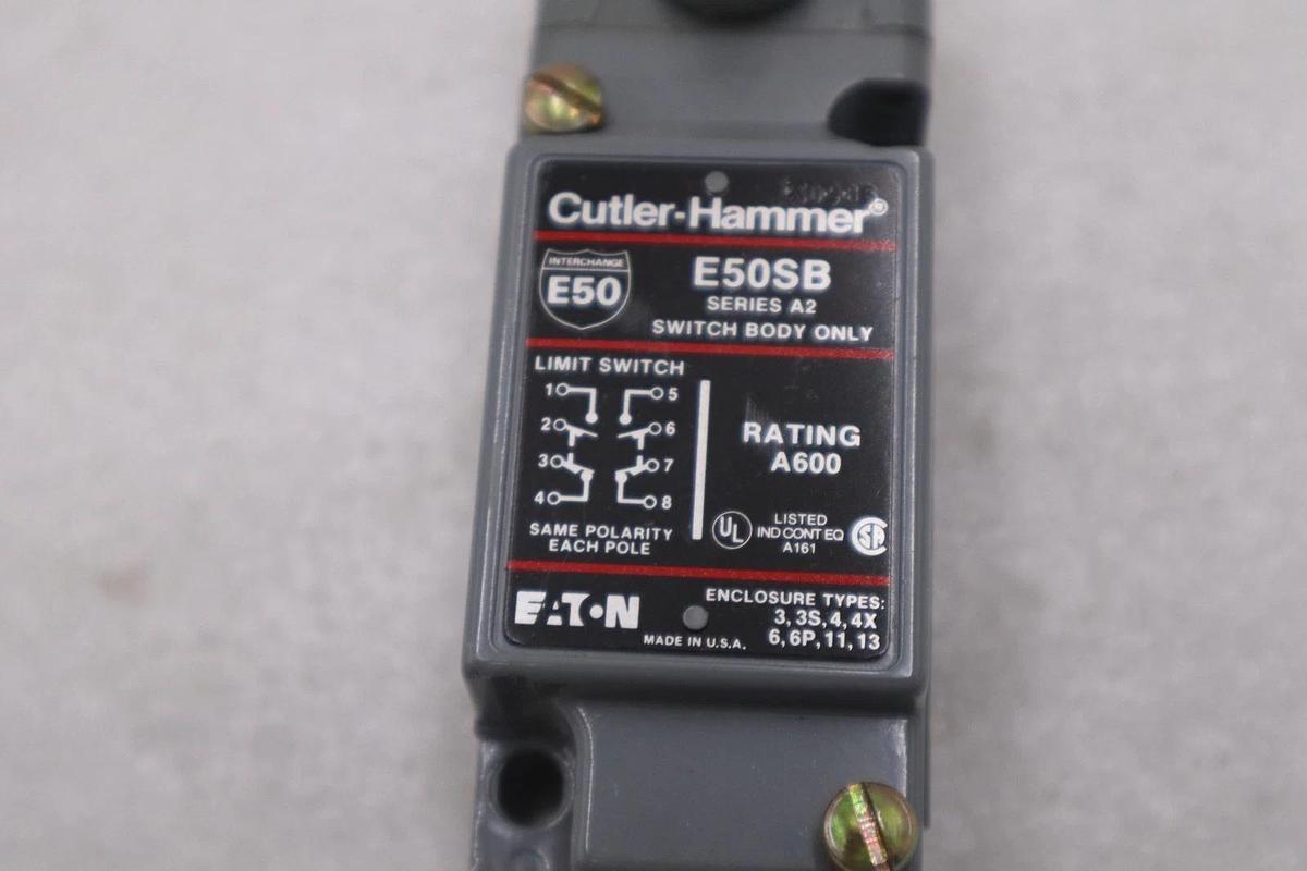 CUTLER HAMMER EATON CORPORATION E50SB / E50SB LIMIT SWITCH STOCK K1632A