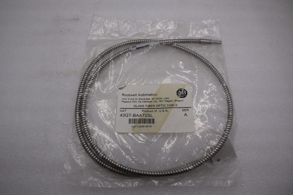 Allen-Bradley 43GT-BAA72SL Fiber Optic Cable STOCK H1672