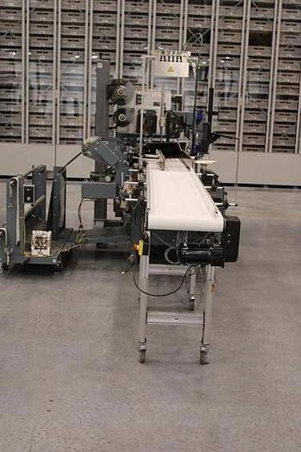 Used SHANKLIN F-1AC FW SIDE SEAL WRAPPER W/ WEBER PRINTER MANUFACTURED 2021