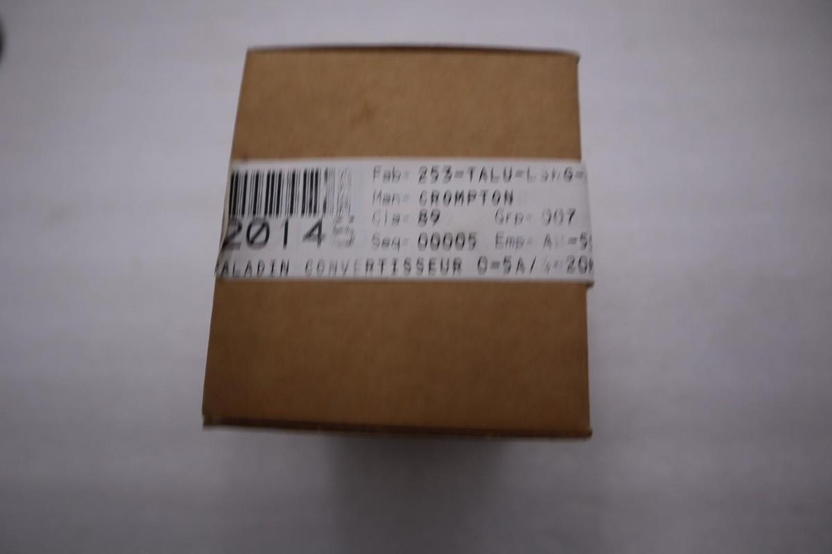 Used New OPEN BOX Crompton Paladin 253-TALU-LSHG-C6-A5 Current Transducer STOCK K145D