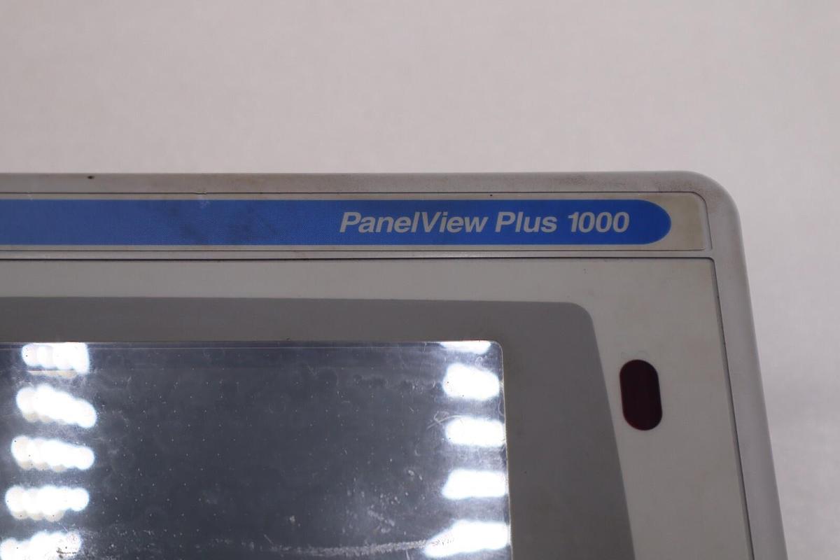 Used ALLEN BRADLEY 2711P-T10C6B1 SER A PANELVIEW PLUS 1000 COLOR DISPLAY STOCK 1893