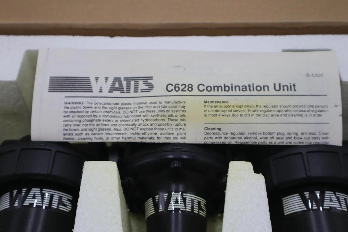 NEW Watts C628-08FRLWJCW Regulator Combination Unit STOCK 2956