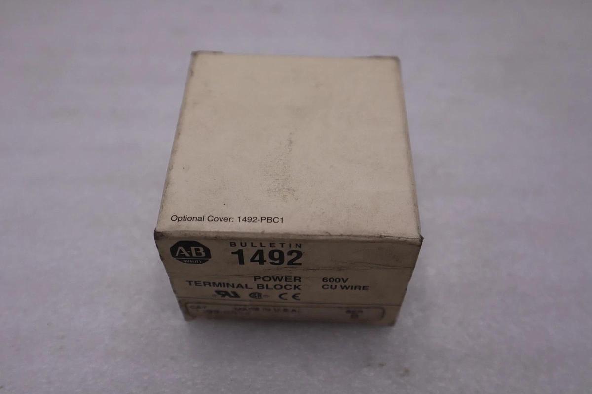 NEW OPEN BOX AB ALLEN BRADLEY 1492-50XF POWER TERMINAL BLOCK SER-B STK K3973CC