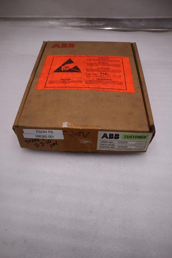 Used NEW OPEN BOX ABB EC24V 086362-001 POWER PANEL BOARD STK GF202