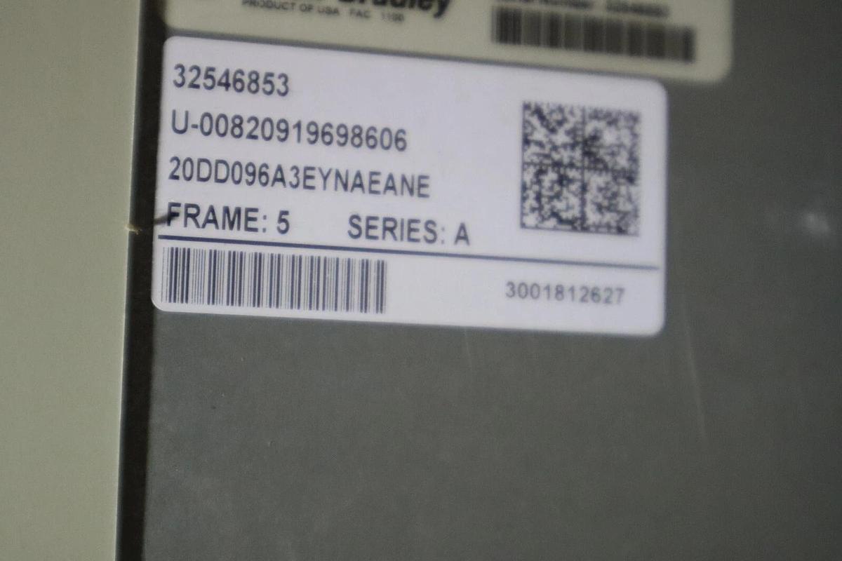 NEW 2014 POWERFLEX 700S 20DD096A3EYNAEANE 75 HP 480 VAC INPUT SERIES A STOC 1963