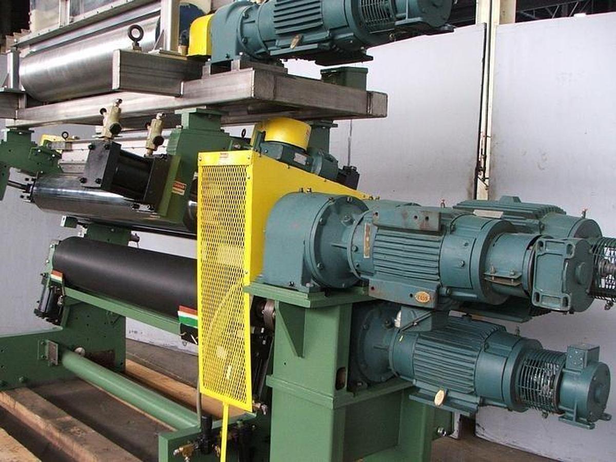 Used 60" WALDRON / ROSS AIR SYSTEMS REVERSE ROLL COATING STATION